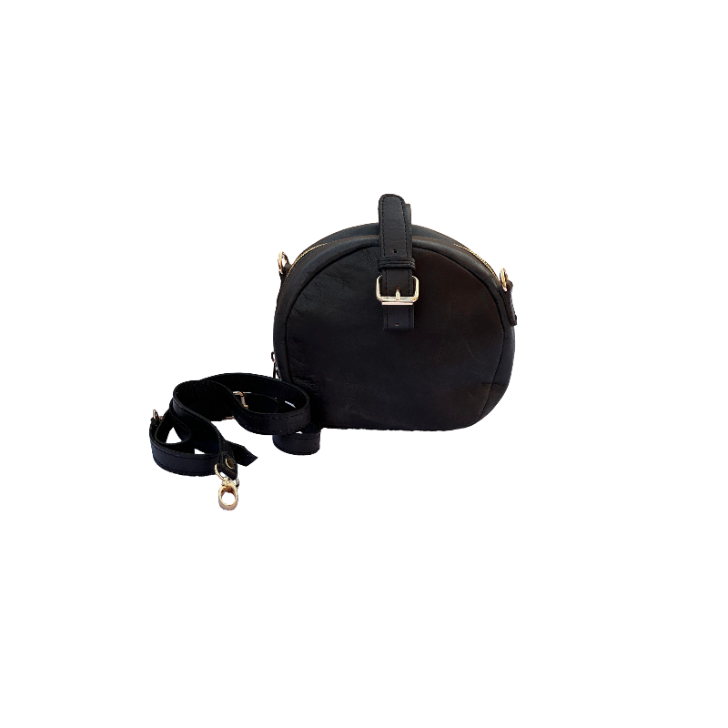 Genuine leather crossbody bag