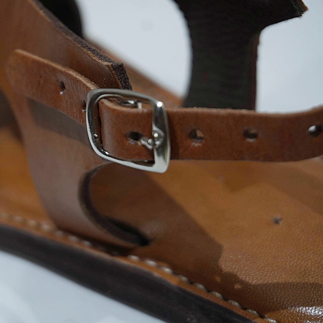 Leather sandals