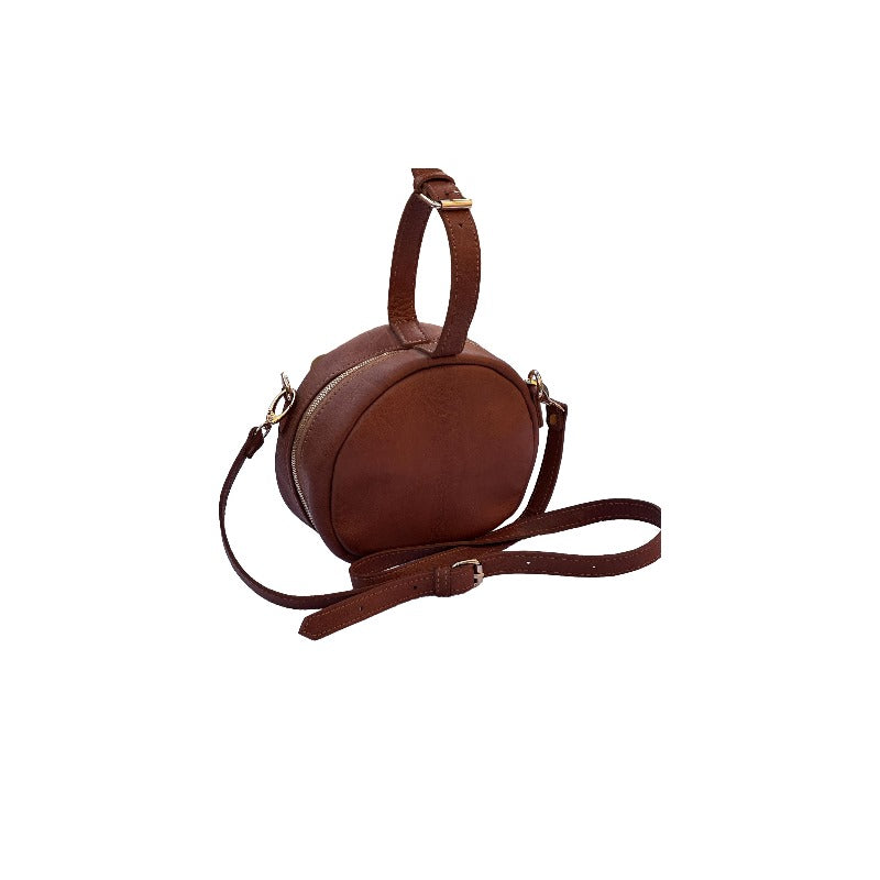Genuine leather crossbody bag