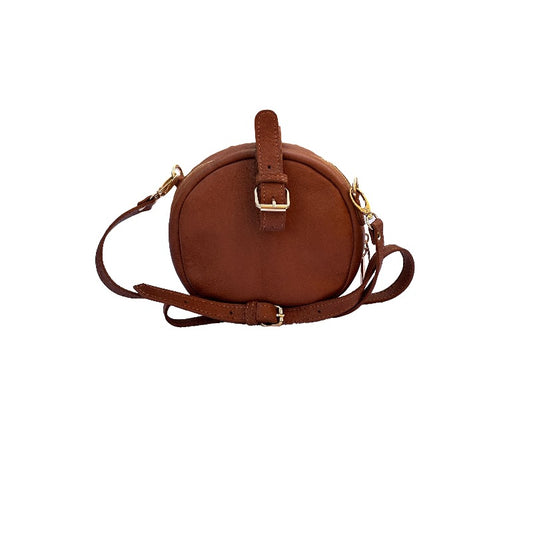 Genuine leather crossbody bag